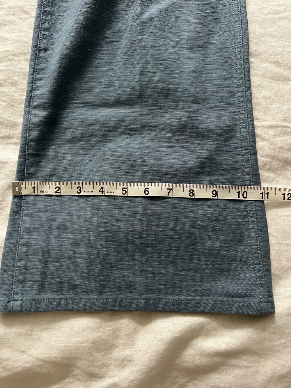 NWT J Crew Wide-Leg Pants in Dusty Blue - Picture 7 of 11